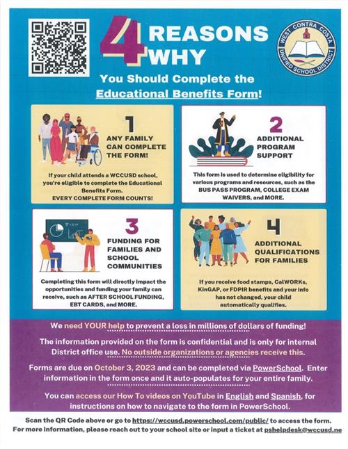 ed benefits form